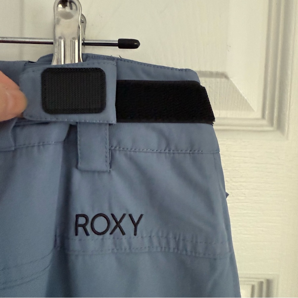 NWOT Roxy Blue Snow Pants Adjustable Waist Lightweight Size L - Picture 7 of 7